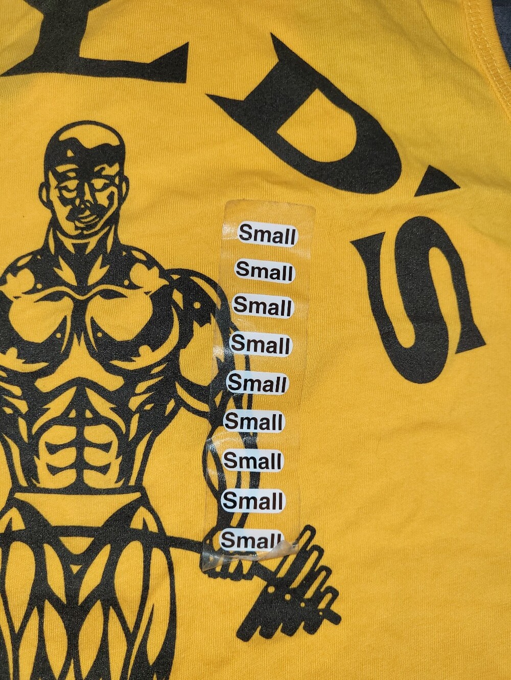 Gold’s Gym MUSCLE JOE MEN’S STRINGER TANK TOP - Picture 5 of 6